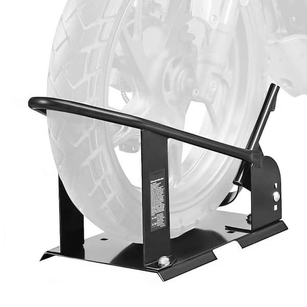 Motorcycle Wheel Chock 1800 lbs. Capacity Wheel Cradle Holder for 15 in. to 21 in. Off-Road and Standard Motorcycles