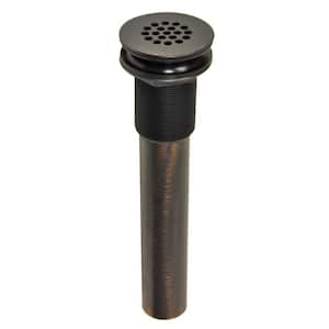 2-3/4 in. Lavatory Sink Brass Grid Drain without Overflow in Oil Rubbed Bronze