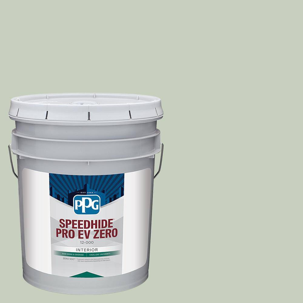Speedhide Pro EV Zero 5 gal. PPG1124-3 Frosty Pine Semi-Gloss Interior Paint price history on PriceWatchPro