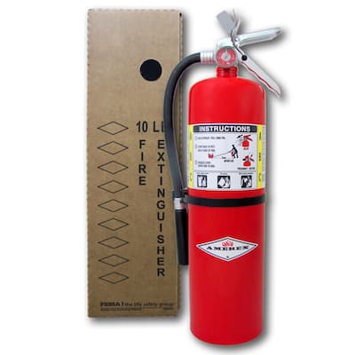 4-A:80-B:C 10 lbs. ABC Dry Chemical Fire Extinguisher