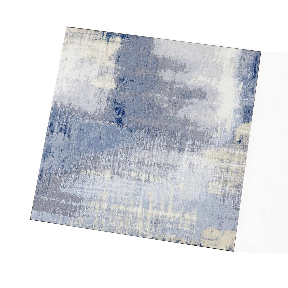 Cement Blue 8x8 Rectified Glass Wall Tile