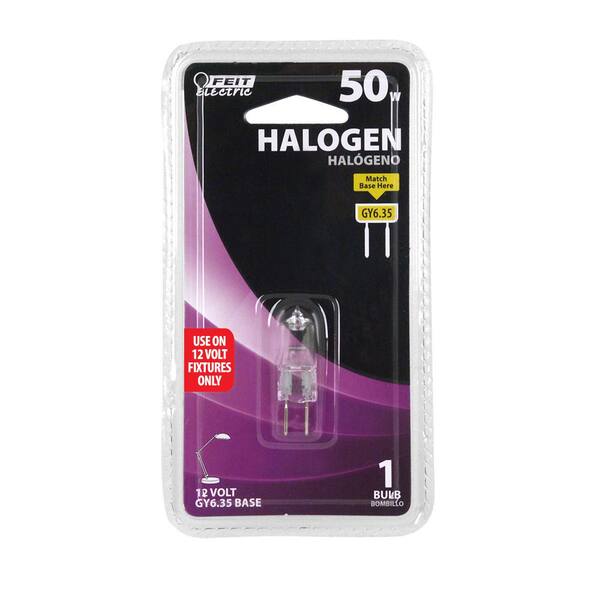 Jcd Light Bulb Satco S1987 Halogen Bulb - 50 Watt 24 Volt T4 GY6.35 ...