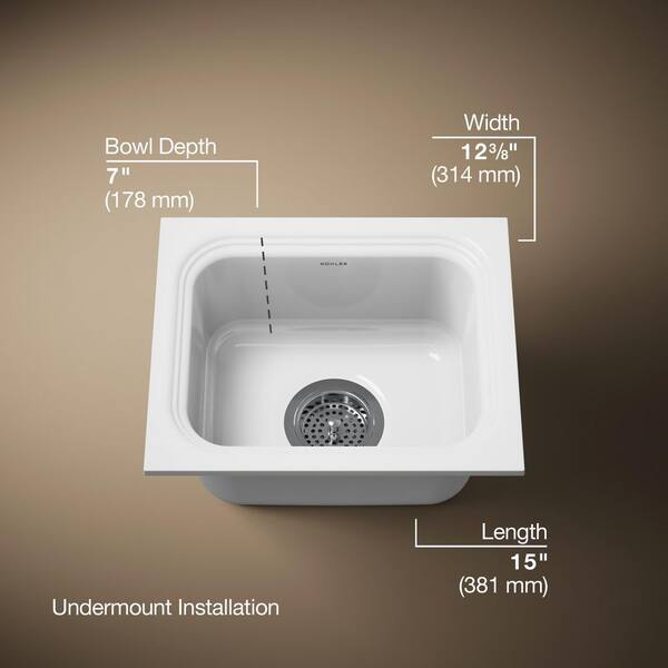 kohh matte-white-kohler-undermount-