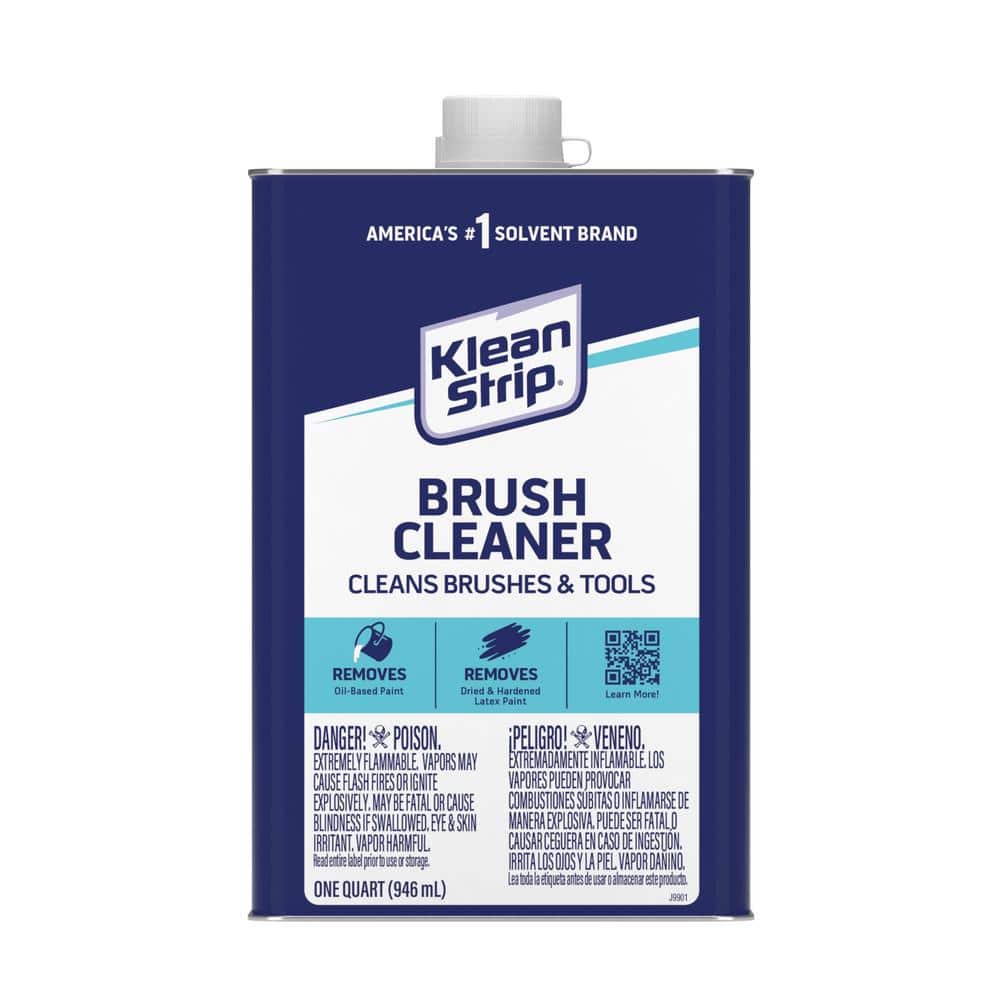 Brush Soap - Cleaner for Paint Brushes, 100% Natural, Peppermint Scented, 8  oz