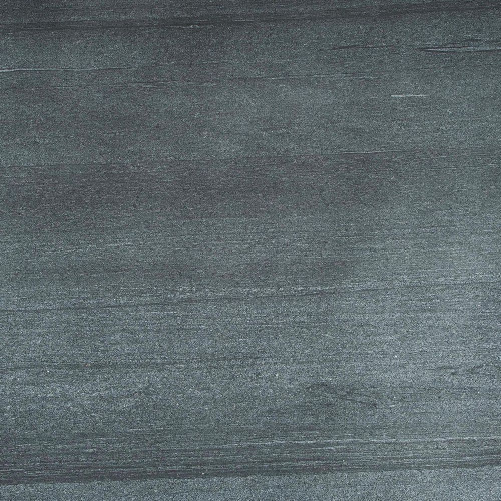 47'' Gray Marble and Silver Round Dining Table