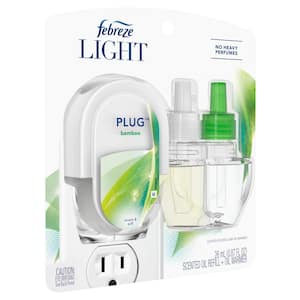 Plug Light 0.87 oz. Bamboo Scent Scented Oil Refill And Oil Plug-In Air Freshener