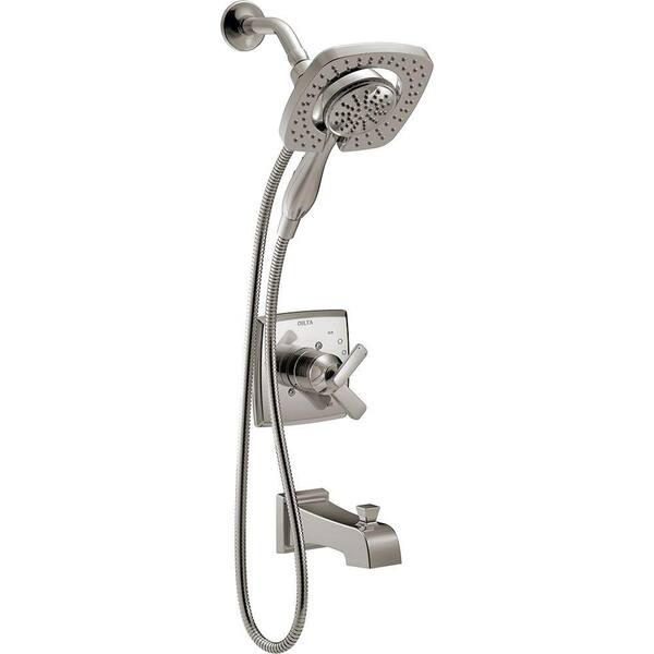 Delta Ashlyn In2ition 1-Handle Tub and Shower Faucet Trim Kit in