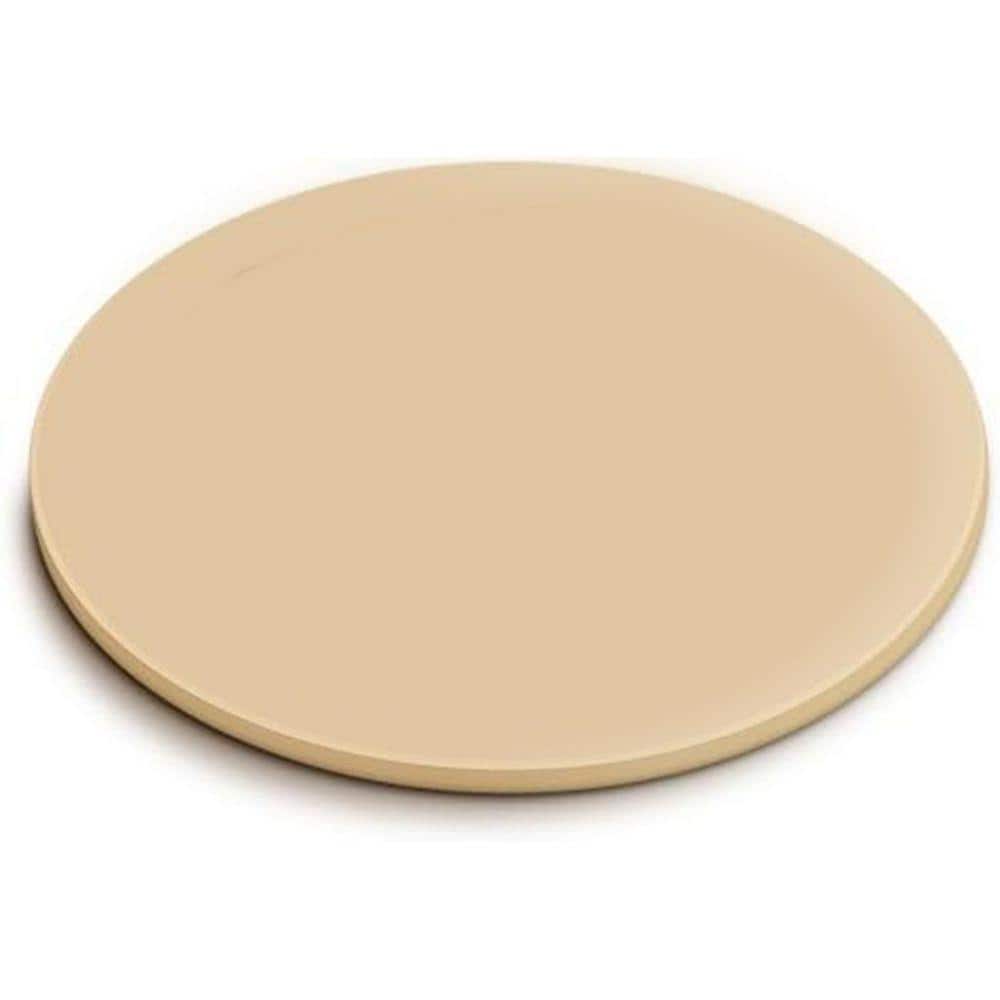 Unbranded Round Cordierite Pizza Stone for Oven and Grill Thermal Shock Resistant Baking Accessory for Crispy Bread Pizza 29ESA10075