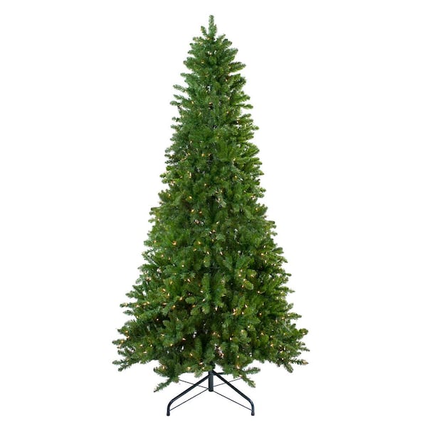 Northlight 9 ft. Pre-Lit Everett Pine Slim Artificial Christmas Tree Clear Lights