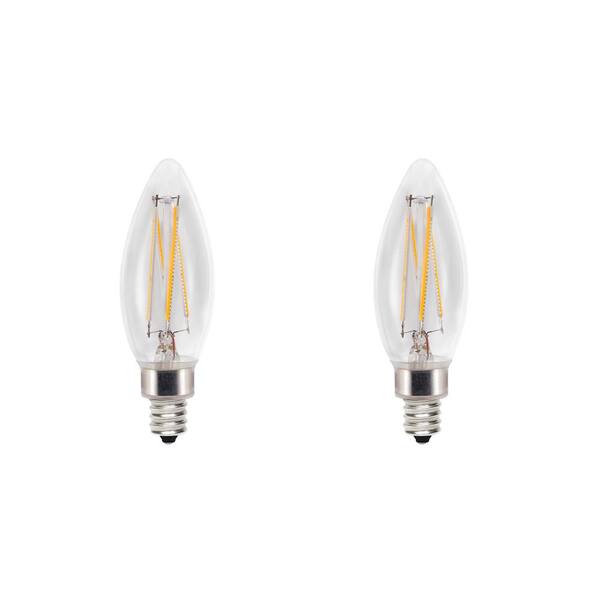 Home Garage Save 3-Pack 60W LED Light Bulb Daylight Equivalent B11 Dimmable 