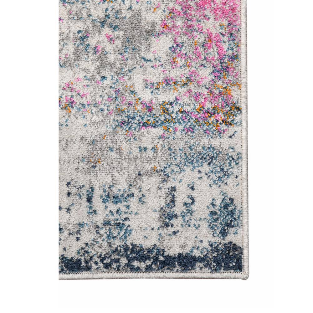 Montana Blesilda 2x3 Orange and Pink Abstract Polypropylene Rug