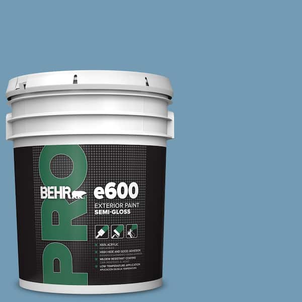 BEHR PRO 5 gal. #560D-5 Ocean View Semi-Gloss Exterior Paint