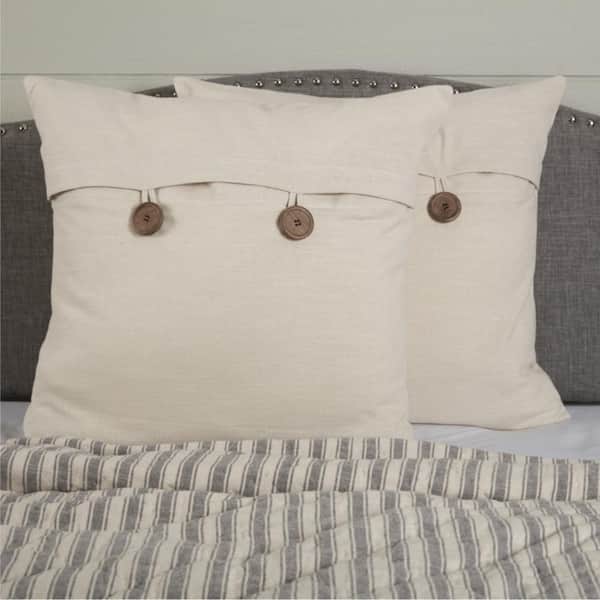 Market Place Natural Fabric Euro Sham