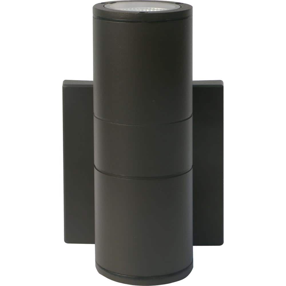 Bronze 10W LED Up/Down Outdoor Wall Sconce