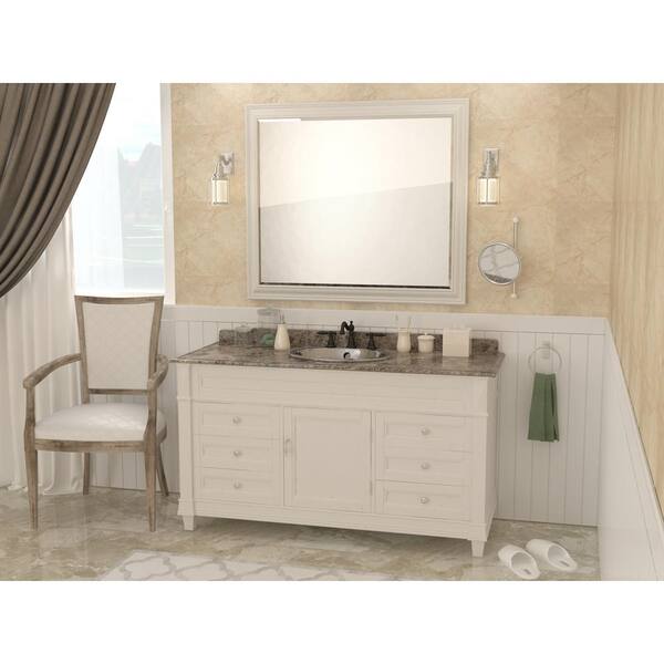 ANZZI Kingsmen 20 in. Handmade Drop-In Oval Bathroom Sink with