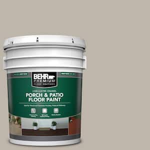 5 gal. Home Decorators Collection #HDC-CT-21 Grey Mist Low-Lustre Enamel Interior/Exterior Porch and Patio Floor Paint