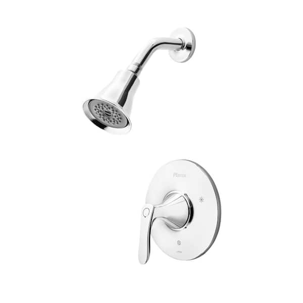 Pfister Weller 1-Handle Shower Faucet Trim Kit in Polished Chrome (Valve Not Included)