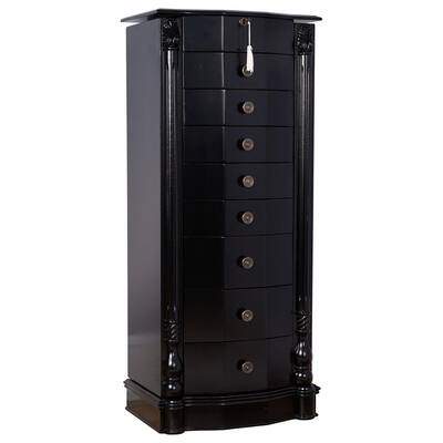 upright jewelry chest