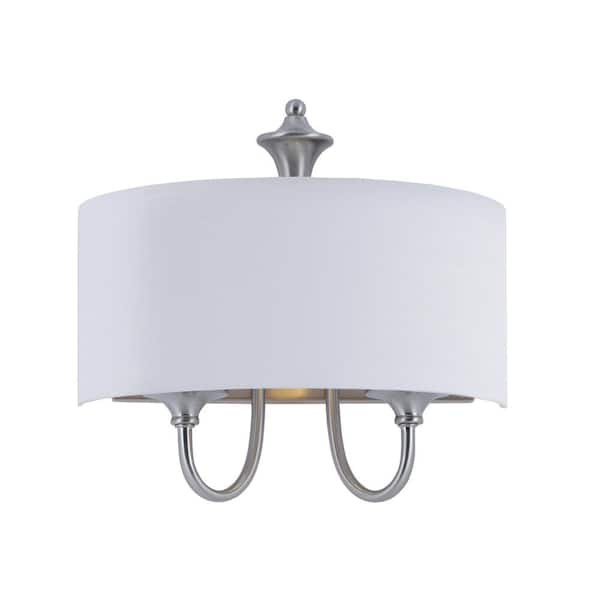 Maxim Lighting Bongo Satin Nickel Sconce