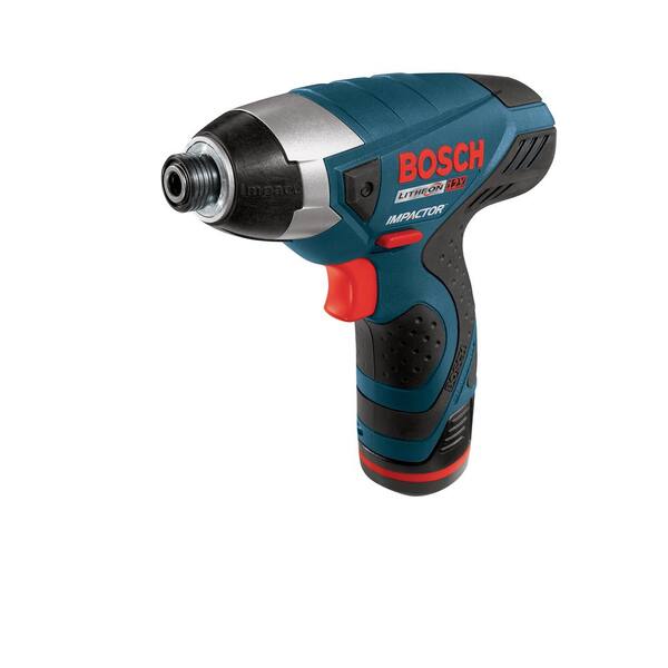 Bosch Factory Reconditioned Impact Pocket Driver with 2 Batteries
