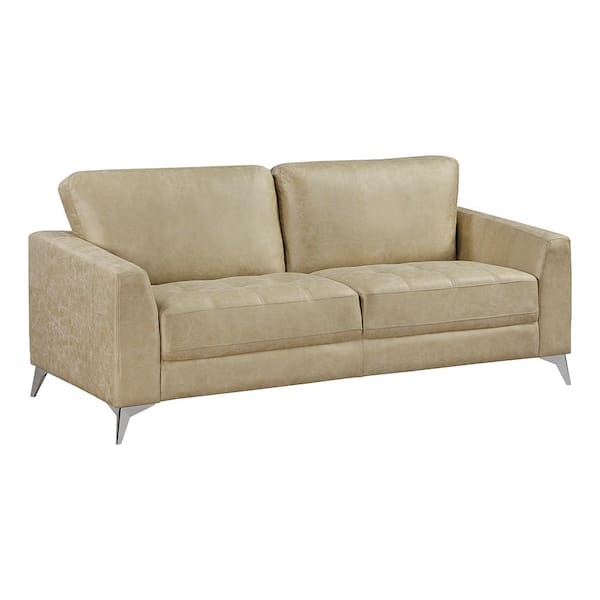 Lazzara Bristow 77 in. W Straight Arm Microfiber Rectangle 2-Piece