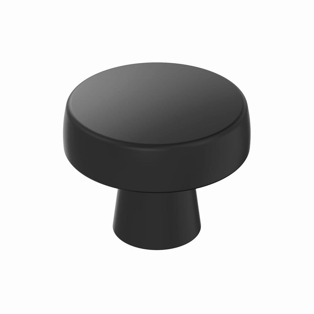 Halston 1-5/16 (33mm) Matte Black Round Cabinet Knob price history on PriceWatchPro