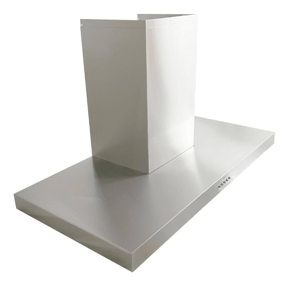 36-Inch Stainless Steel Wall Mounted Range Hood with LED Lights