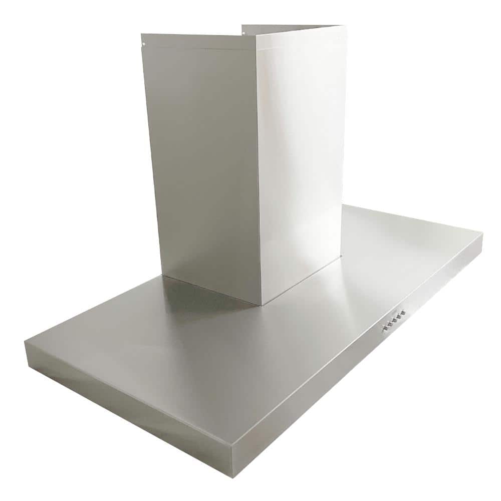 42-Inch Stainless Steel Wall Mounted Range Hood with LED Lights