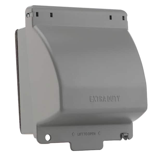 Commercial Electric 2-Gang Extra Duty Metallic Weatherproof