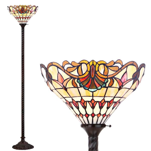 torchiere floor lamp tiffany style