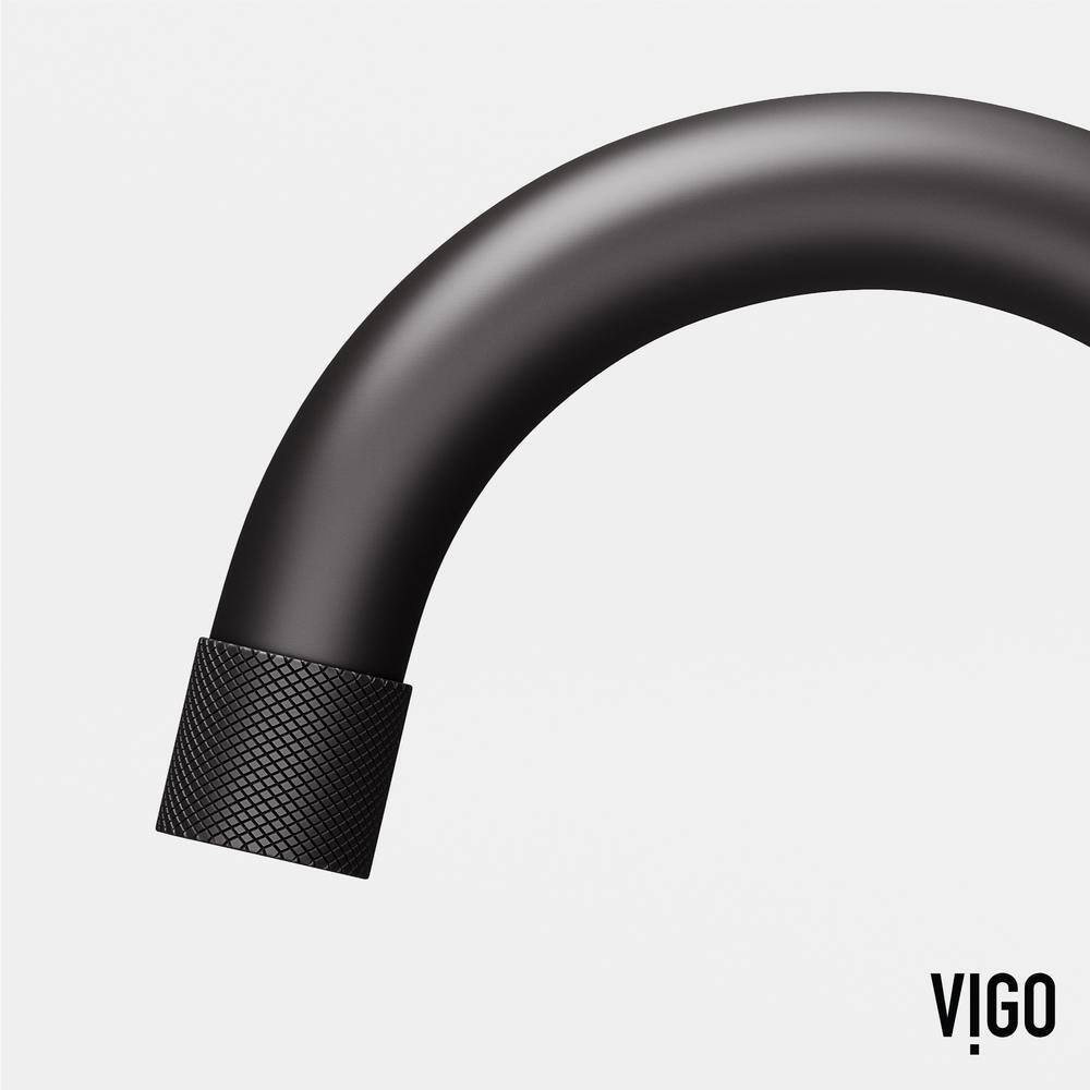 Matte Black Metal Transitional Widespread Bathroom Faucet