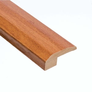 Tigerwood 3/8 in. Thick x 2-1/8 in. Wide x 78 in. Length Carpet Reducer Molding