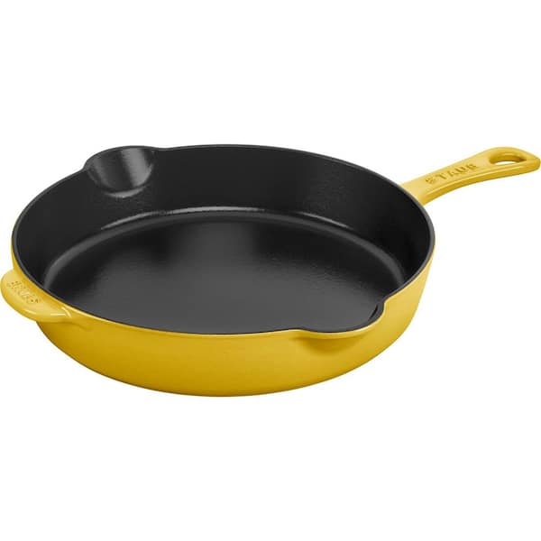 Cast Iron 8.5 in. Traditional Deep Skillet - Citron