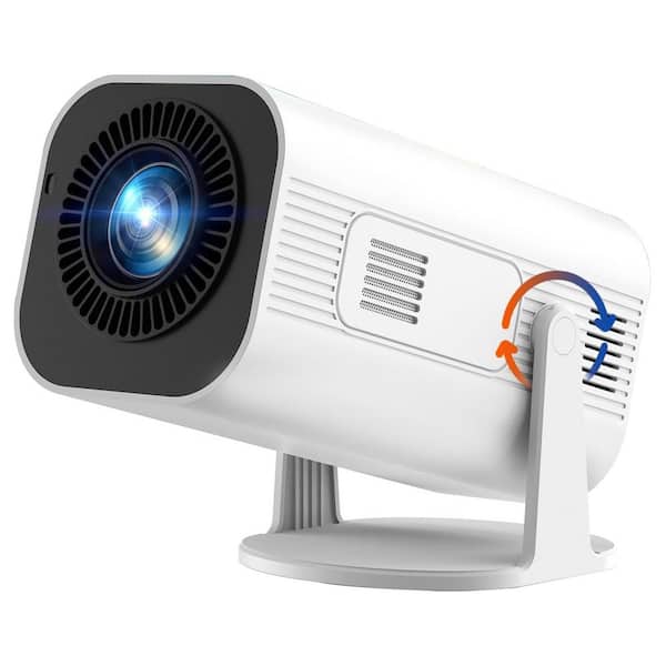 Portable WiFi Projector with 200 Lumens, FHD Resolution, 4K Support, Auto Keystone Correction, 180°, 1920 x 1080