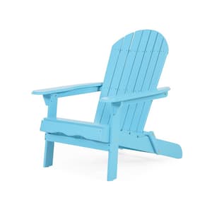 29.50 in. W x 35.75 in. D x 34.25 in. H (Set of 1) Adirondack Chair Blue