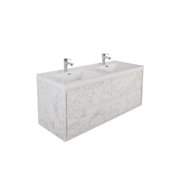 Moreno Bath Sage 60 In W Vanity Marble White With Reinforced Acrylic Top Basins Mom860d Mb - Reinforced Acrylic Composite Bathroom Sink Moreno Bath Sage 60 In W Vanity Marble White With Reinforced Acrylic Top Basins Mom860d Mb - Reinforced Acrylic Composite Bathroom Sink