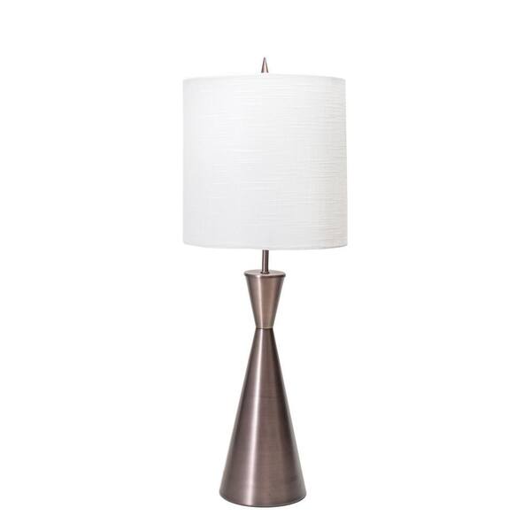 nuLOOM Callahan 29 in. Brass Traditional Table Lamp with Shade