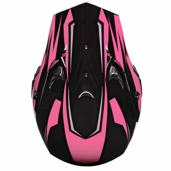 RAIDER RX2 ADULT MX HELMET PINK-MD 2171314 - The Home Depot