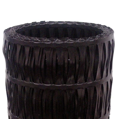 48 in. x 75 ft. Uniaxial Black High-Density Polyethylene GeoGrid Retaining Wall Reinforcement