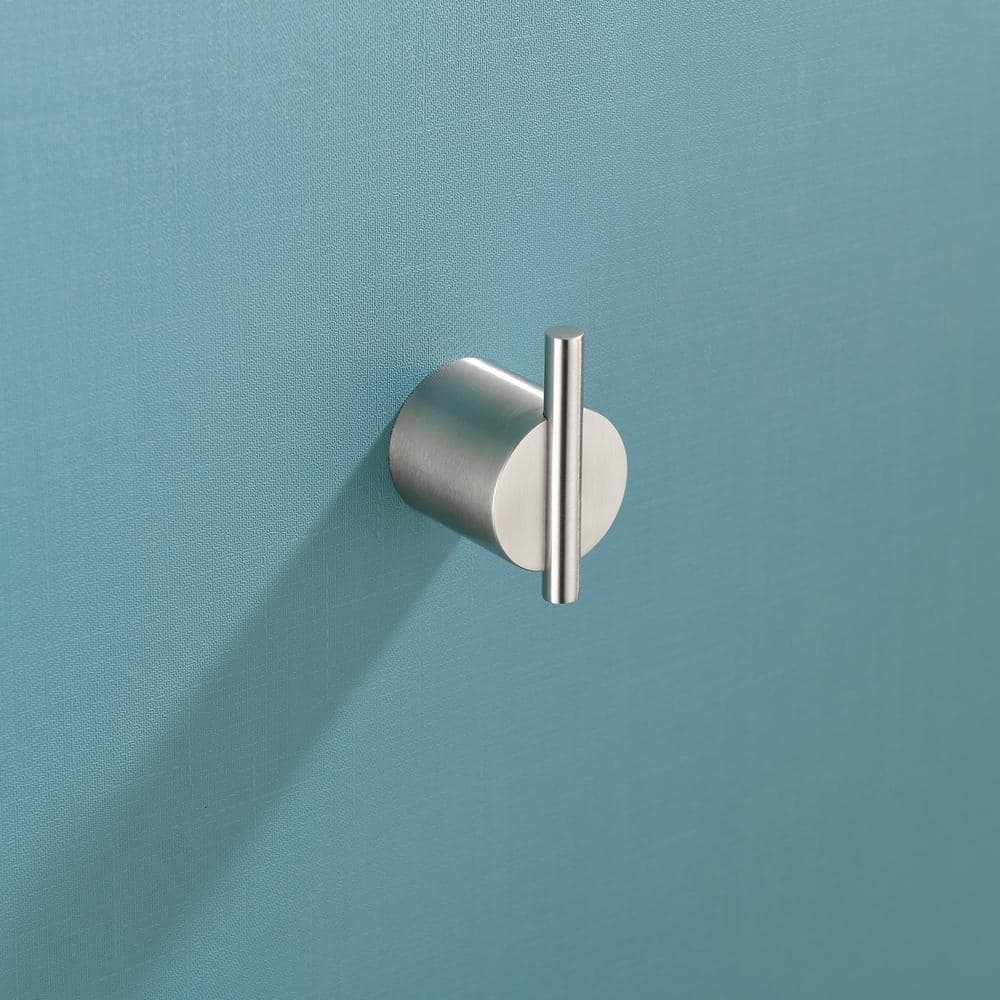 Brushed Nickel 4-Piece Stainless Steel Bath Hardware Set