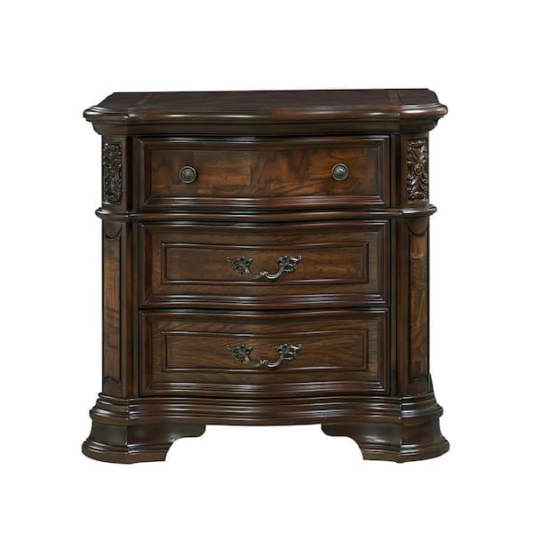 Steve Silver Royale Cherry Nightstand RY900NS - The Home Depot