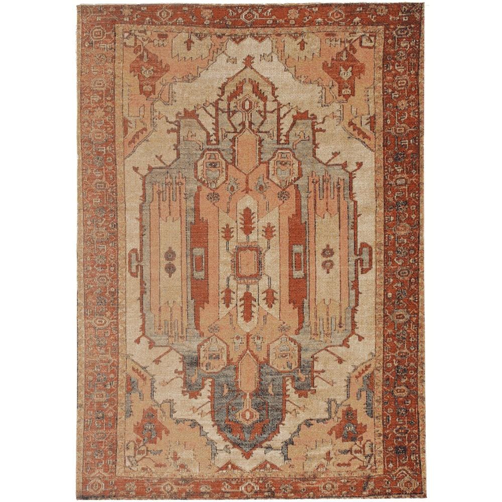 Puissant Zero Garron Ivory and Rust 5 ft. x 8 ft. price history on PriceWatchPro