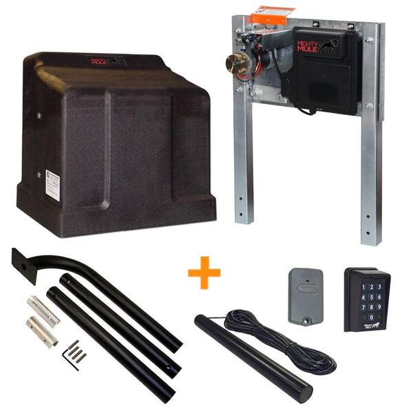 Mighty Mule Heavy Duty Single Slide Electric Gate Opener Access Package