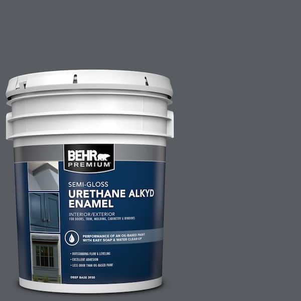 5 gal. #PPU18-02 Pencil Point Urethane Alkyd Semi-Gloss Enamel Interior/Exterior Paint