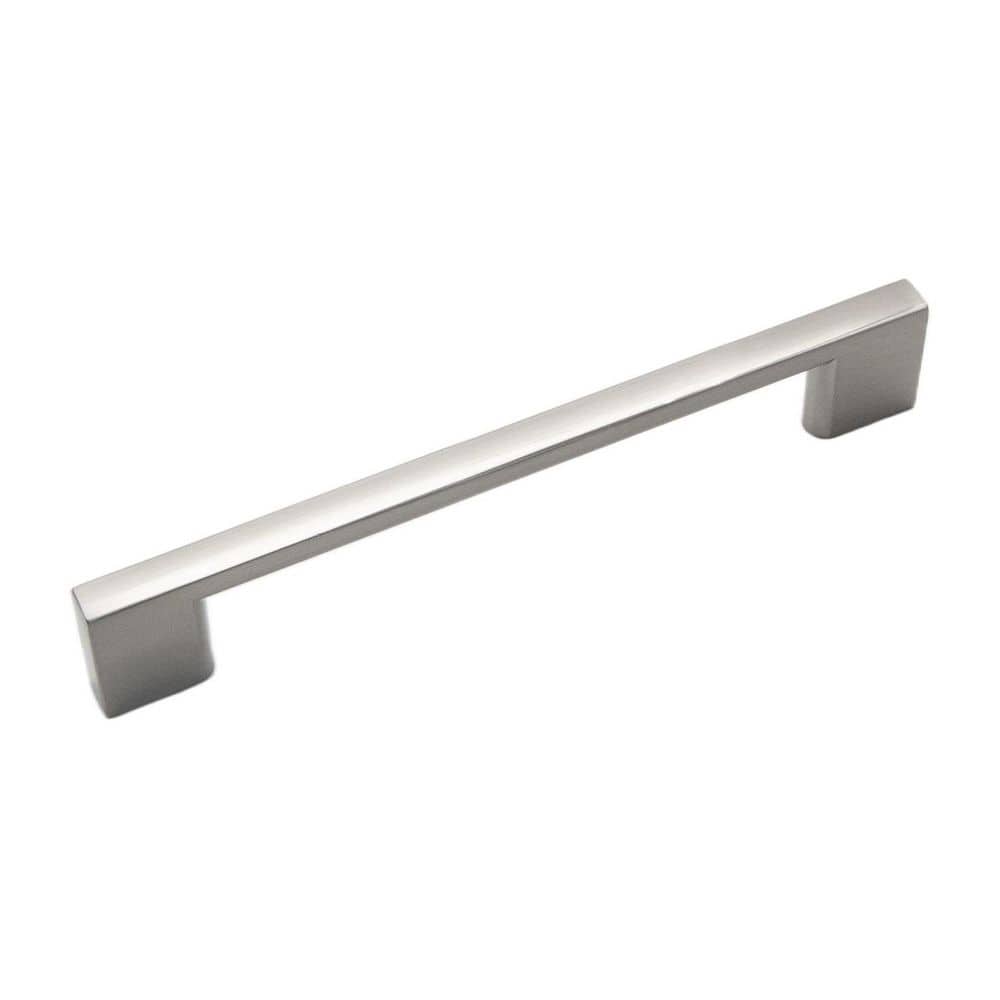 Mod Collection Pull - 5-1/16 in. Center to Center Satin Nickel Bar Cabinet Pull (10-Pack) price history on PriceWatchPro