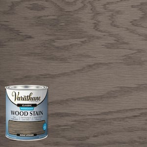 1 Qt. Gray Stone Classic Water-Based Interior Wood Stain (2-Pack)