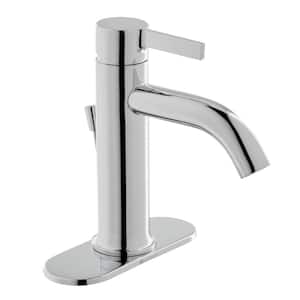 Ryden Single Hole Single-Handle Bathroom Faucet in Chrome