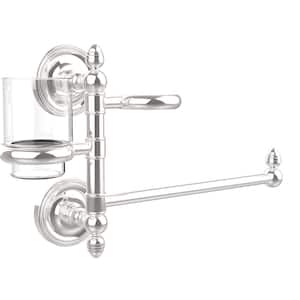 Prestige Regal Collection Hair Dryer Holder and Organizer in Polished Chrome