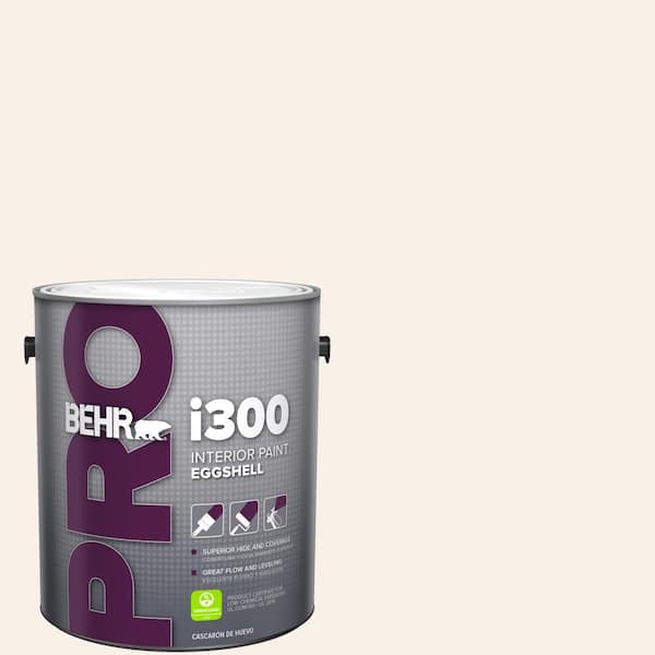 BEHR PRO 1 gal. #RD-W05 Moonlit Beach Eggshell Interior Paint
