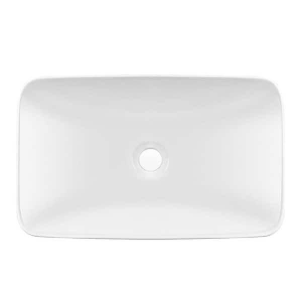 山水19 DEERVALLEY 19 in. L x 13 in. W Rectangular Bathroom Ceramic